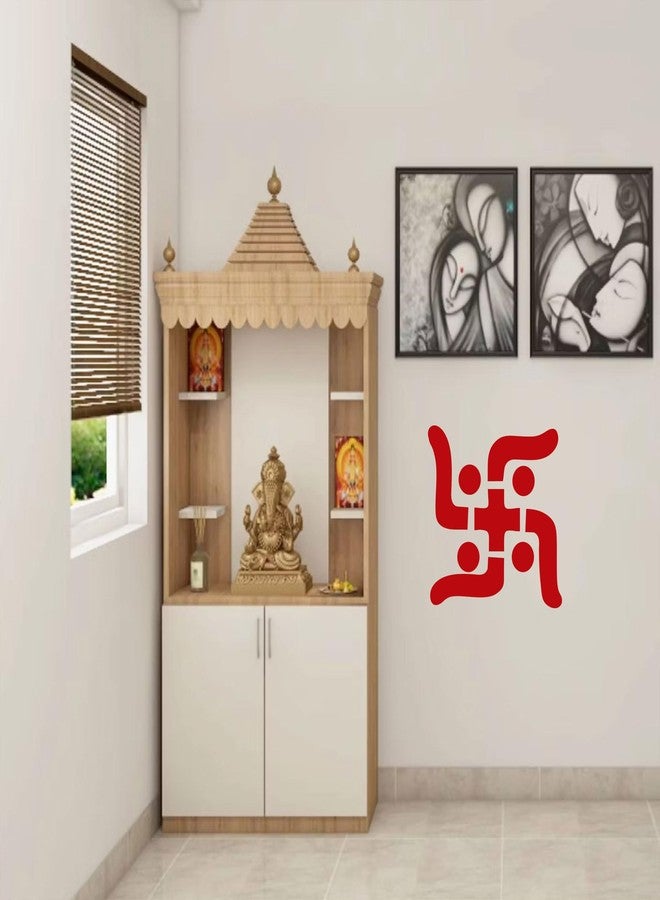 StenCart Stencil for Wall Painting Home Swastik Pattern Reusable Wall Stencil Design for Wall Decoration(16inch x 24inch)-DIY Reusable Design Suitable for Home & Office (Pack of 1) - Image 5